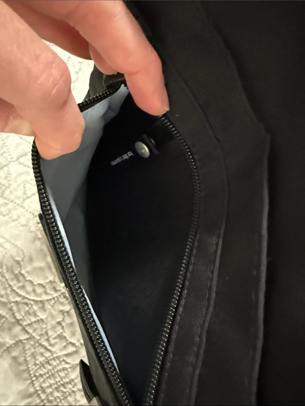 Baggallini Black Crossbody Bag with RFID pouch - Travel-Friendly